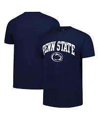 Fanatics Unlabeled Men's Navy Penn State Nittany Lions Distressed Arch Mascot T-Shirt