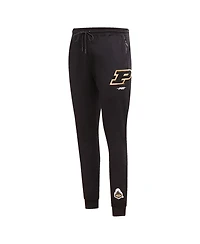 Pro Standard Men's Black Purdue Boilermakers Classic Dk Jogger Pants