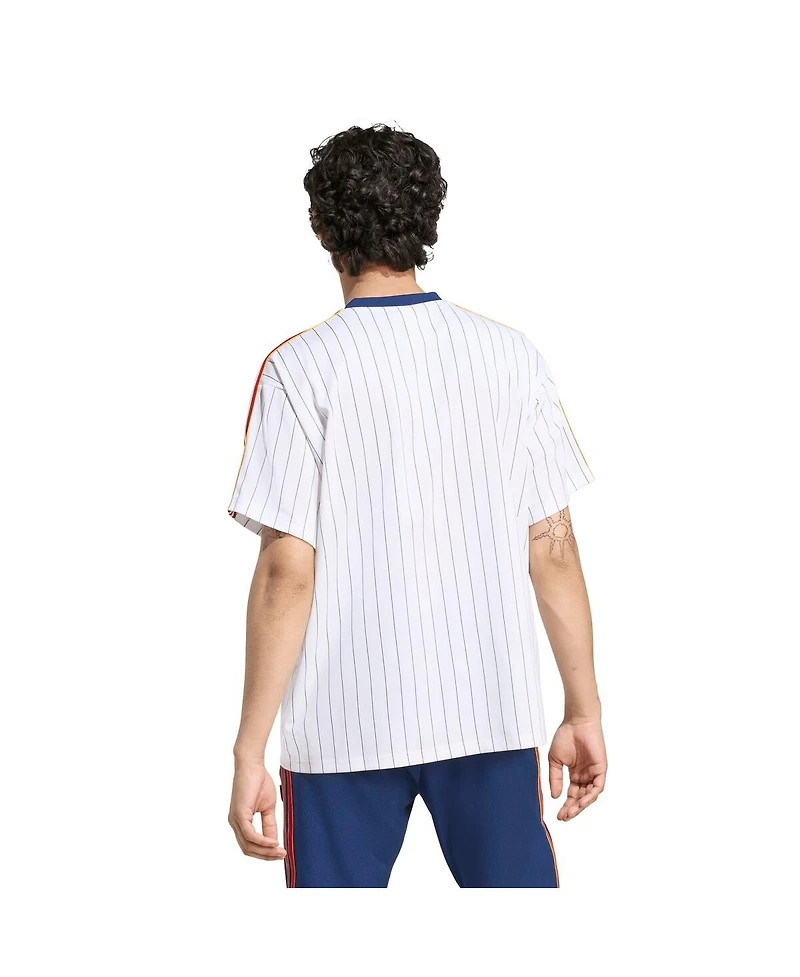 Adidas Men's and Women's White As Roma Terrace Icons Jersey