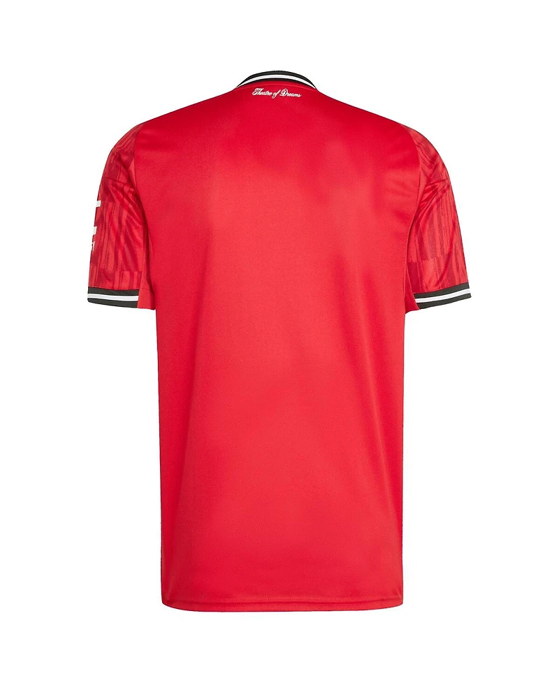 Adidas Men's Red Manchester United Home 2025/26 Replica Jersey
