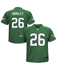Nike Preschool Saquon Barkley Kelly Green Philadelphia Eagles Alternate Player Game Jersey