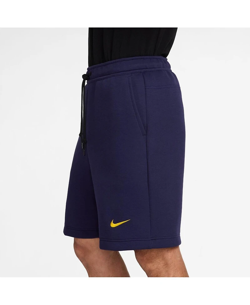 Nike Men's Purple Barcelona Tech Fleece Shorts