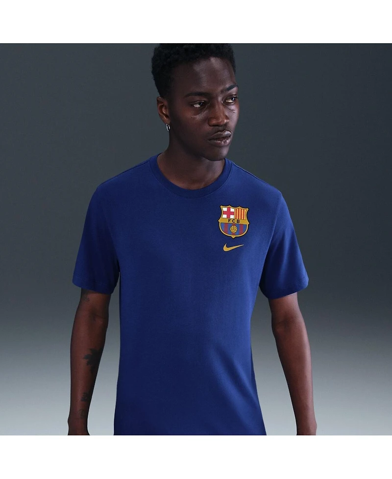Nike Men's Royal Barcelona Crest T-Shirt