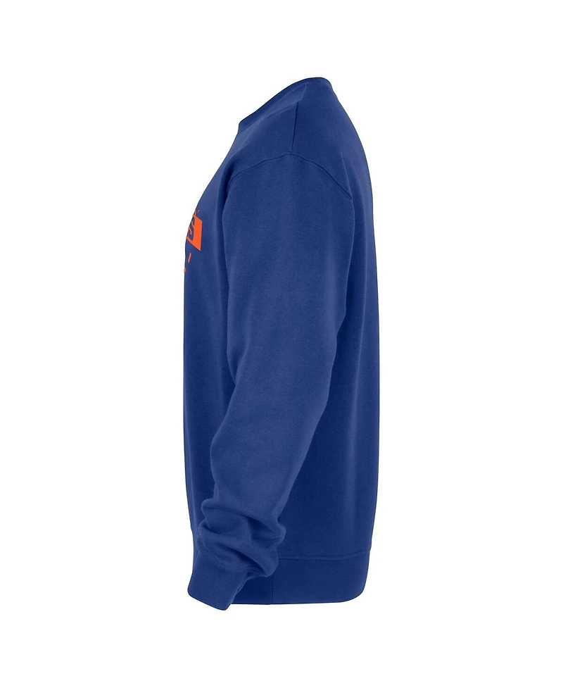 Nike Men's Blue New York Knicks 2025/26 Authentic Practice Club Sweatshirt