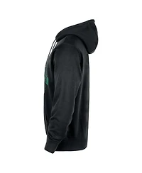 Nike Men's Black Boston Celtics 2025/26 Authentic Practice Club Pullover Hoodie