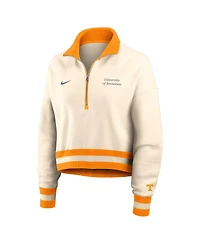 Nike Women's Tan Tennessee Volunteers Legacy Half-Zip Sweatshirt