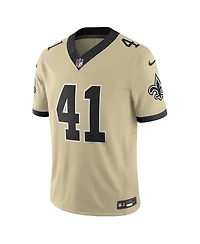 Nike Men's Alvin Kamara Gold New Orleans Saints Gameday Golds Alternate Vapor F.u.s.e. Limited Jersey