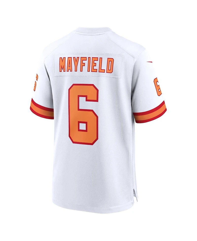 Nike Men's Baker Mayfield White '76 Tampa Bay Buccaneers Player Game Jersey