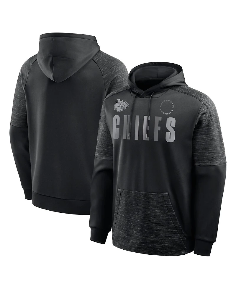 Fanatics Men's Black Kansas City Chiefs Chip Shot Pullover Hoodie
