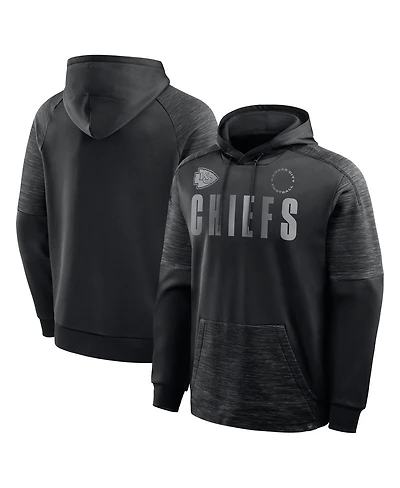 Fanatics Men's Black Kansas City Chiefs Chip Shot Pullover Hoodie