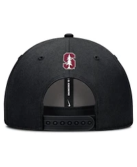 Nike Men's Black Stanford Cardinal Rise Practice Adjustable Hat