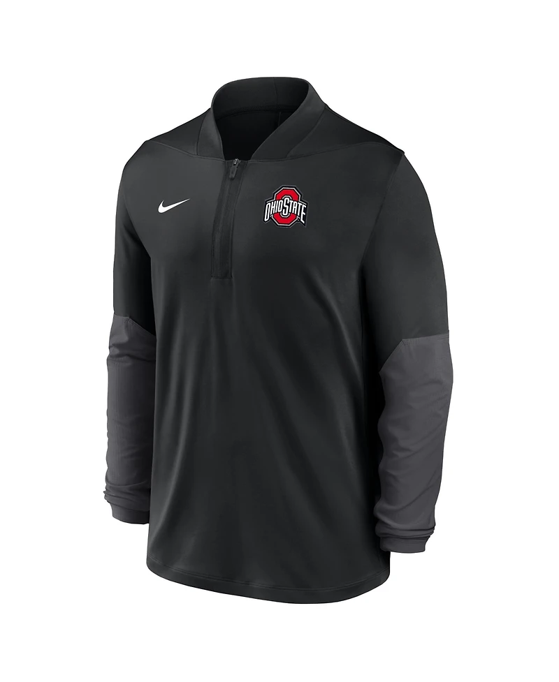 Nike Men's Ohio State Buckeyes One Goal Performance Half-Zip Pullover Sweatshirt