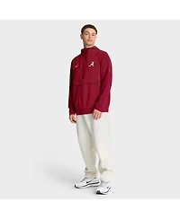 Nike Men's Crimson Alabama Tide Anorak Half-Zip Hoodie Jacket