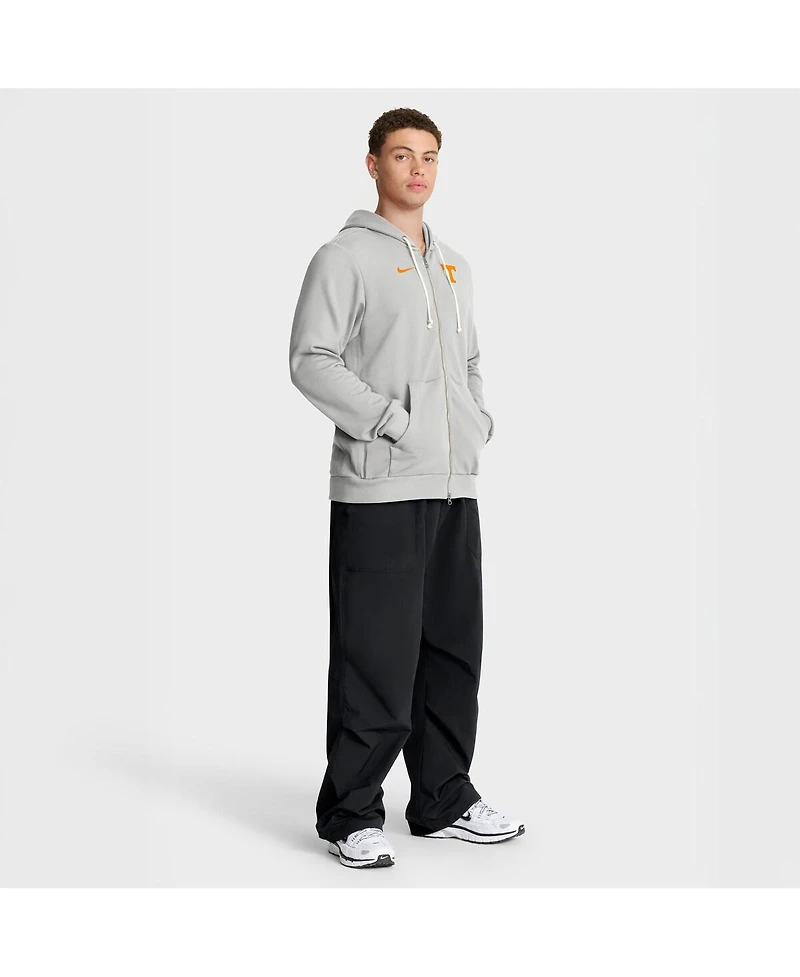Nike Men's Gray Tennessee Volunteers 2025 Sideline Standard Issue Dri-fit Full-Zip Hoodie