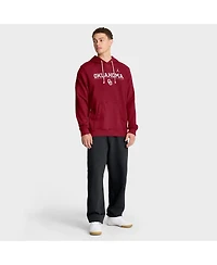 Jordan Men's Crimson Oklahoma Sooners 2025 Sideline Standard Issue Dri-fit Hoodie
