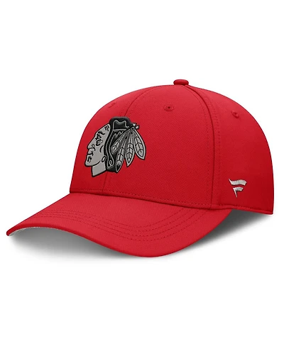 Fanatics Men's Red Chicago Blackhawks Homage Adjustable Hat