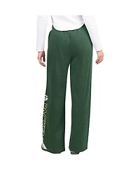 G-iii 4Her by Carl Banks Women's Green Bay Packers Field Wide Leg Sweatpants