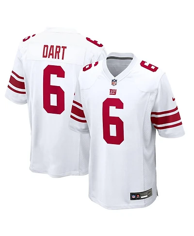 Nike Men's Jaxson Dart White New York Giants Game Jersey