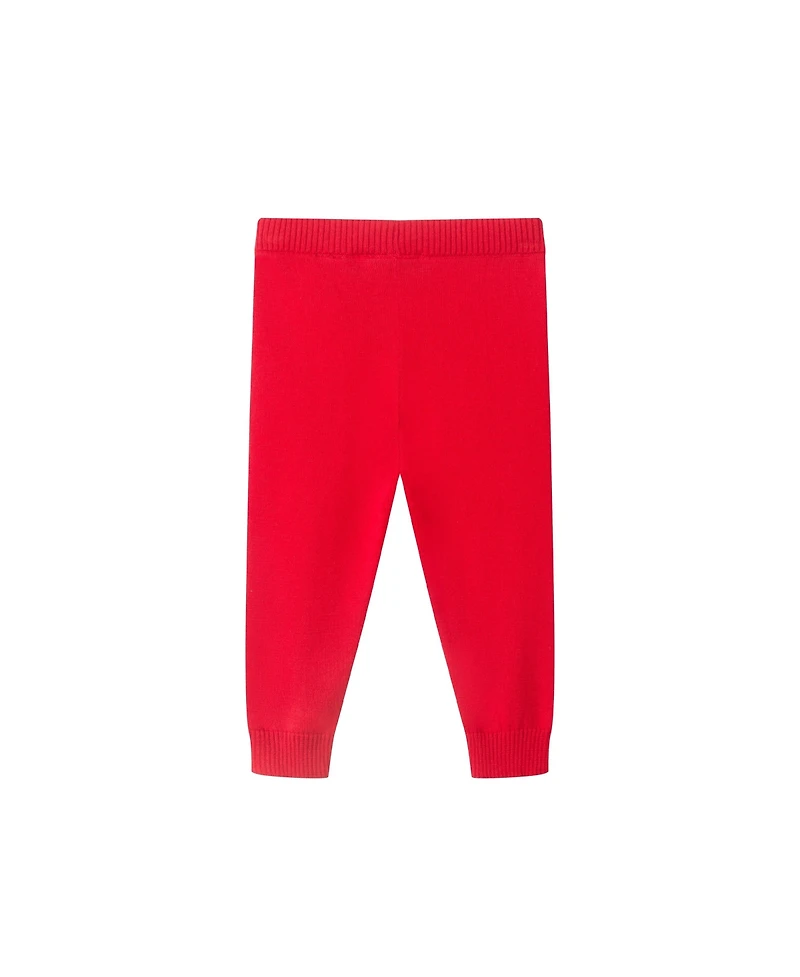 Andy & Evan Baby Girls Bow Icon Sweater and Pants Set