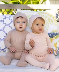 NoggiWear Baby Print Embroidered Footie