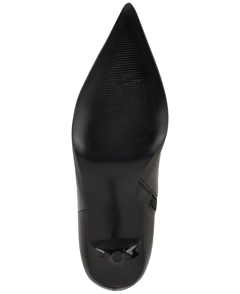 Nine West Women's Nomas Pointed Toe Tall Dress Boots