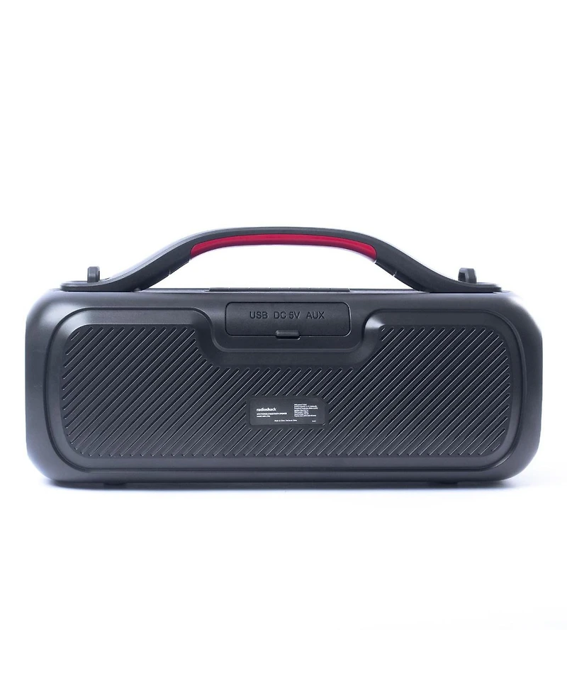 RadioShack 2 Channel Bluetooth Portable Outdoor Speaker with Fm Radio 4001764