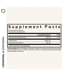 Codeage Liposomal Glutathione+ Supplement