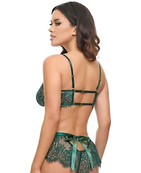 Oh La Cheri Women's Cami See-Through Bra Set