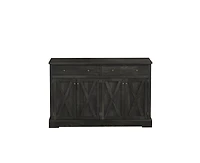 Casainc Storage Cabinet with Two Drawers and Four Doors