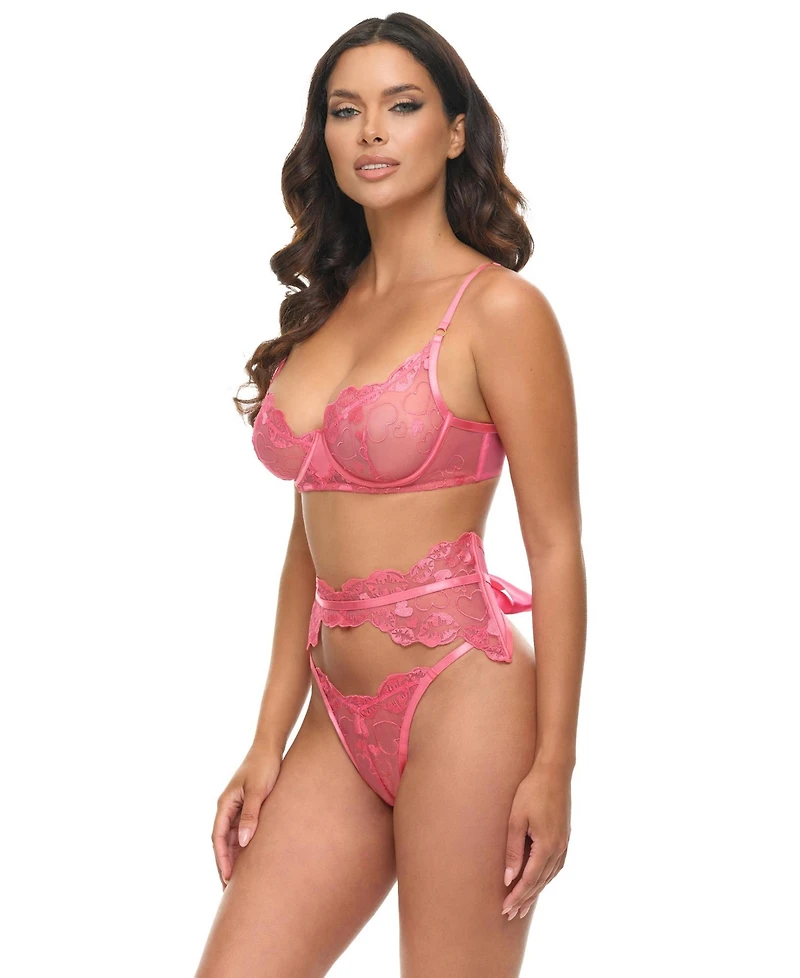 Oh La Cheri Alicia 3 Piece Bra Set