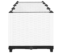Raised Bed White Polypropylene Large Durable Raised Garden Bed