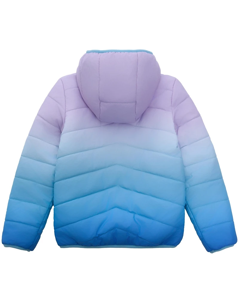 Rokka&Rolla Little and Big Girls' Reversible Fleece Jacket