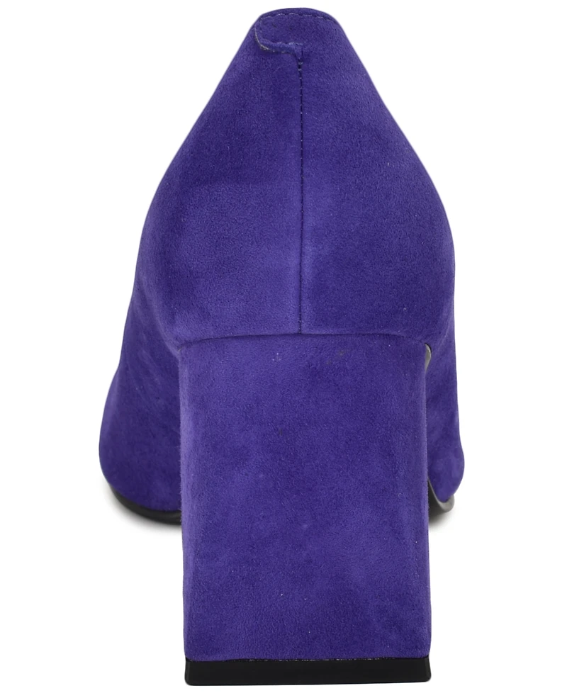 Nine West Women's Monda Tapered Block Heel Dress Pumps