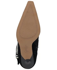 Jessica Simpson Women's Kenzin Tall Western Buckle Dress Boots