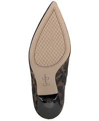Jessica Simpson Women's Lovienn Stiletto Knee-High Wide-Calf Dress Boots