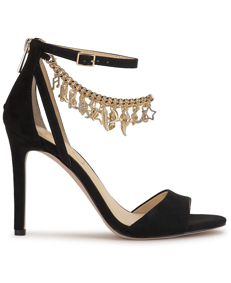 Jessica Simpson Women's Jetser Embellished Chain Dress Sandals