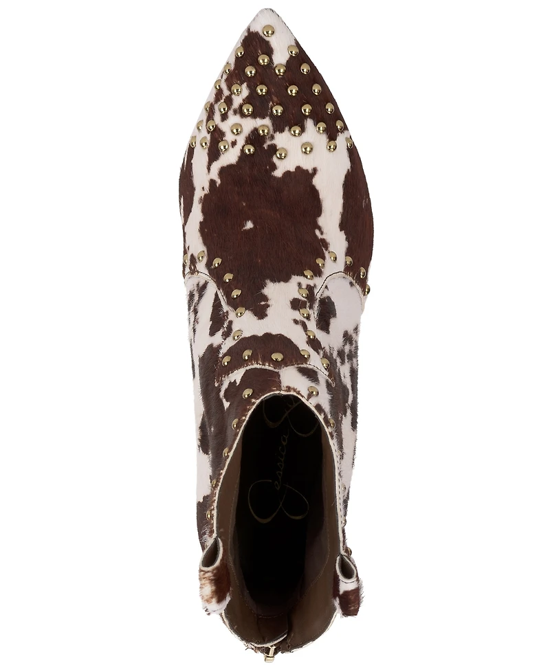 Jessica Simpson Women's Pixillez Studded Stiletto Booties