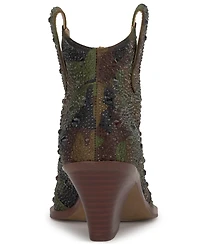 Jessica Simpson Women's Zadie Pull-On Western Booties