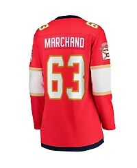Fanatics Women's Brad Marchand Red Florida Panthers Home Breakaway Player Jersey