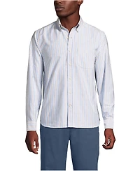 Lands' End Men's Long Sleeve Sail Rigger Oxford Shirt