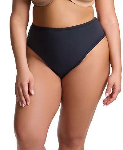 Hanky Panky Women's YourFit Plus High Cut Thong Panty