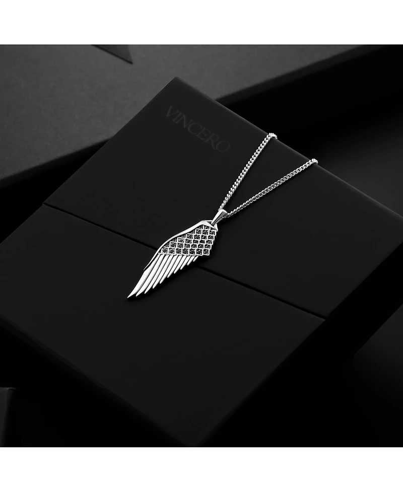 Vincero Men's Necklace The Wing Pendant - Silver