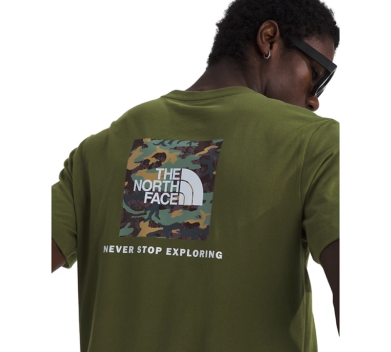 The North Face Men's Evolution Box Camo Fill Short Sleeve Graphic T-Shirt
