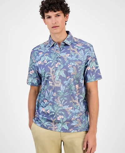 Tommy Bahama Men's Short Sleeve Bali Jungle Polo Shirt
