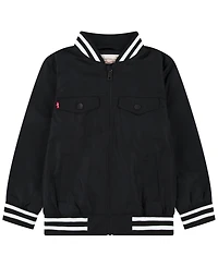 Levi's Boys 4-7 Shiny Mesh Lined Bomber Jacket