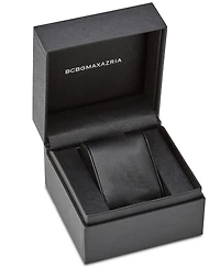 Bcbgmaxazria Women's Halo Leather Strap Watch