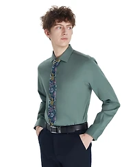 Bar Iii Men's Sateen Solid Dress Shirt, Macy's Exclusive