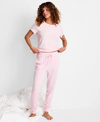 State of Day Women's Textured Joggers, Macy's Exclusive