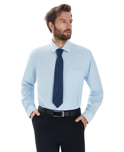 Club Room Men's Medium Gingham Dress Shirt, Macy's Exclusive