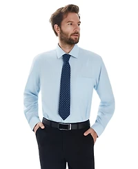 Club Room Men's Medium Gingham Dress Shirt, Macy's Exclusive